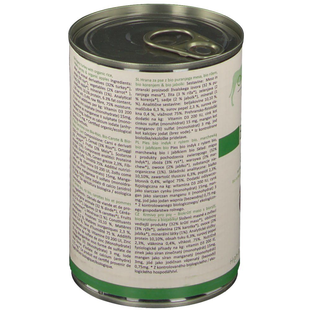 OrganicVet HUND Nassfutter BioVet Bio-Pute
