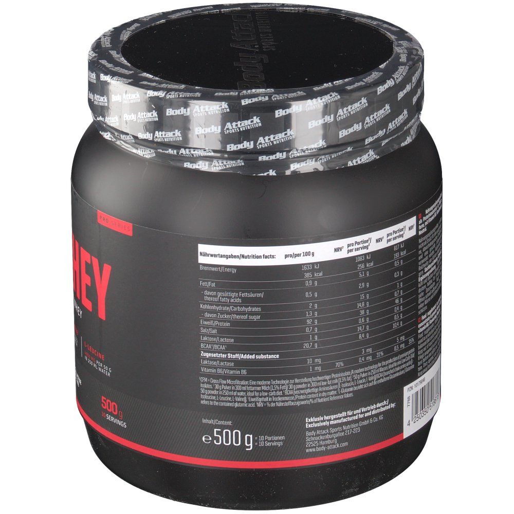 Body Attack Extreme ISO Whey Professional Neutral