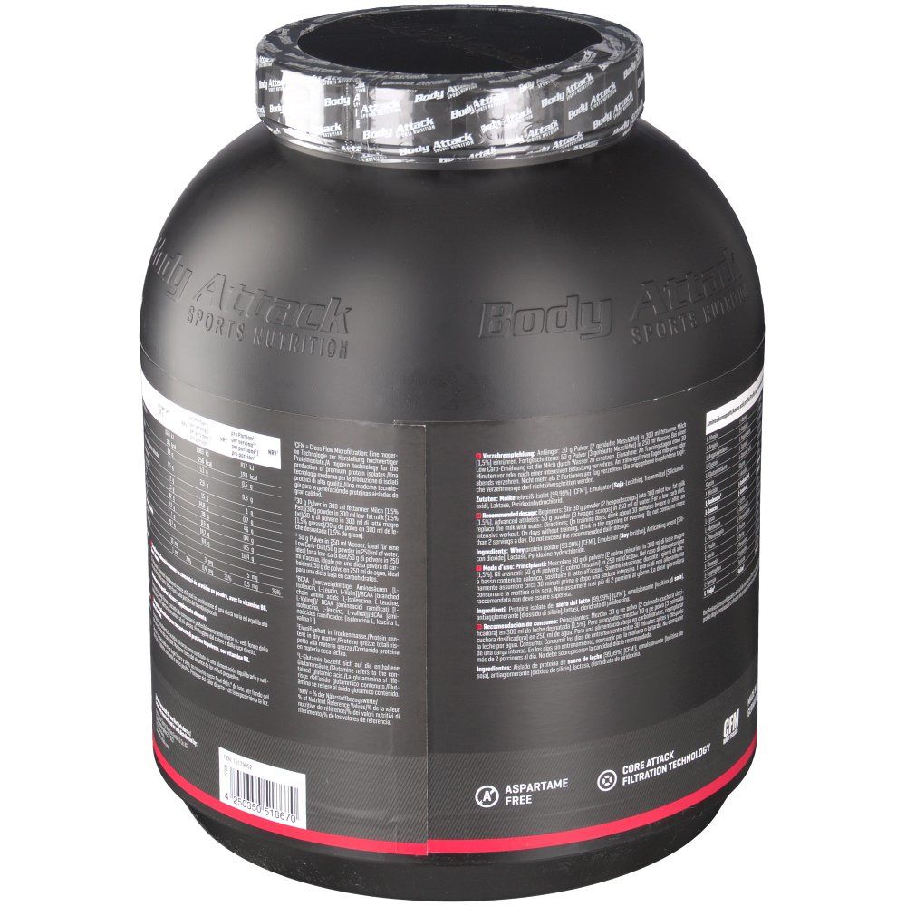 Body Attack Extreme ISO Whey Professional Neutral