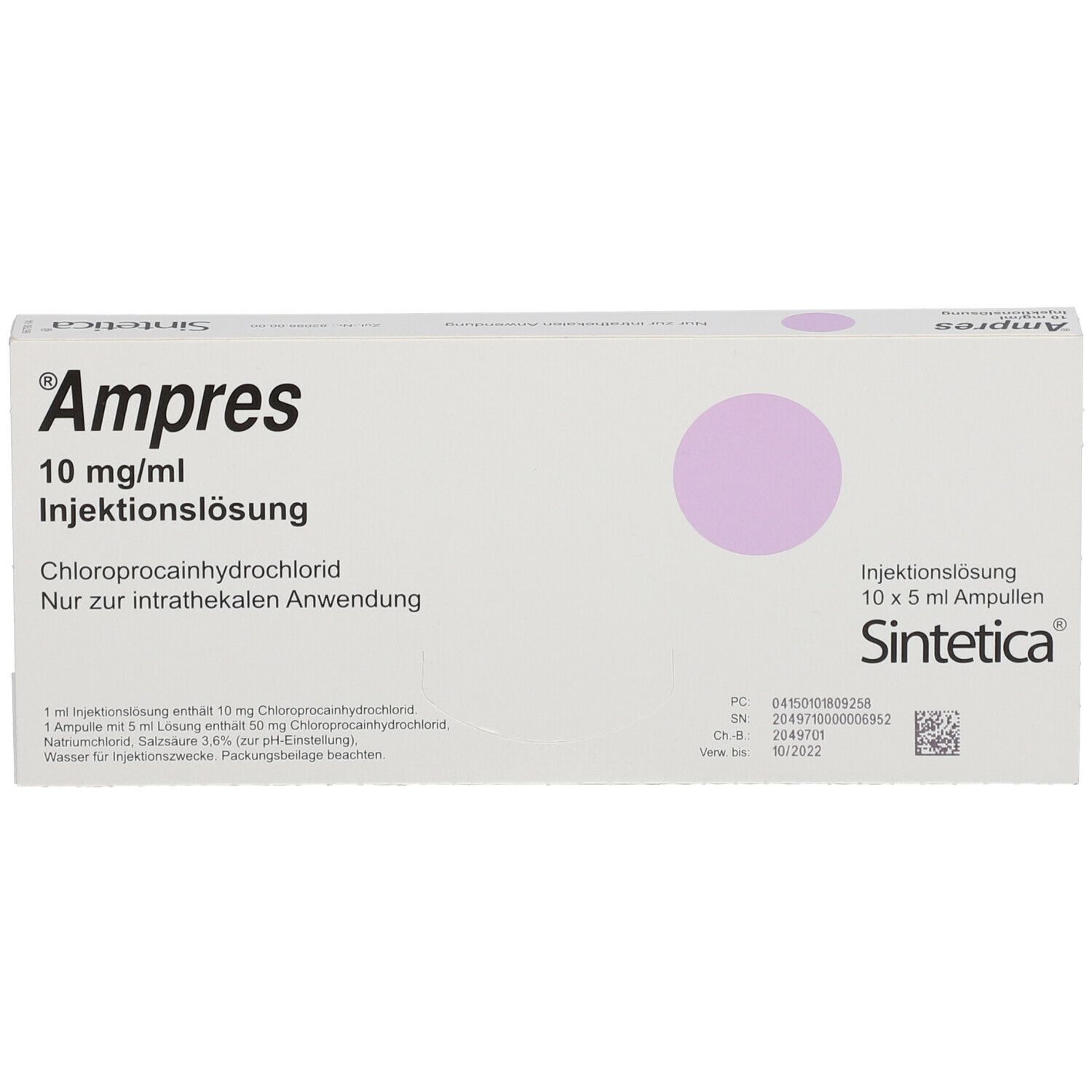 ®Ampres 10 mg/ml