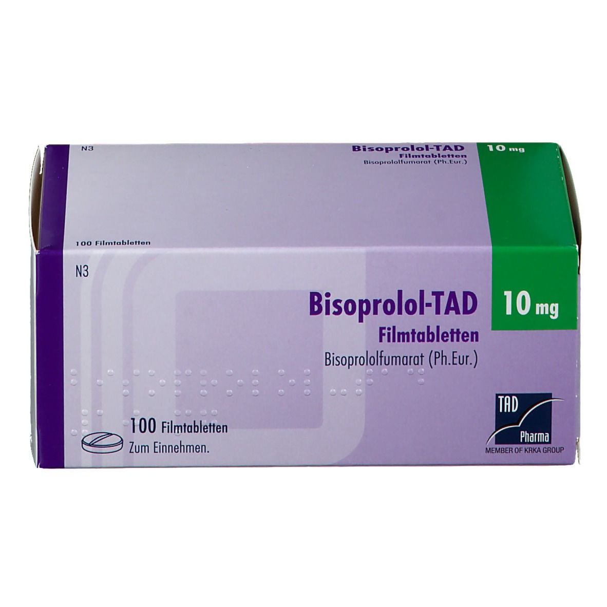 Bisoprolol-TAD 10 mg