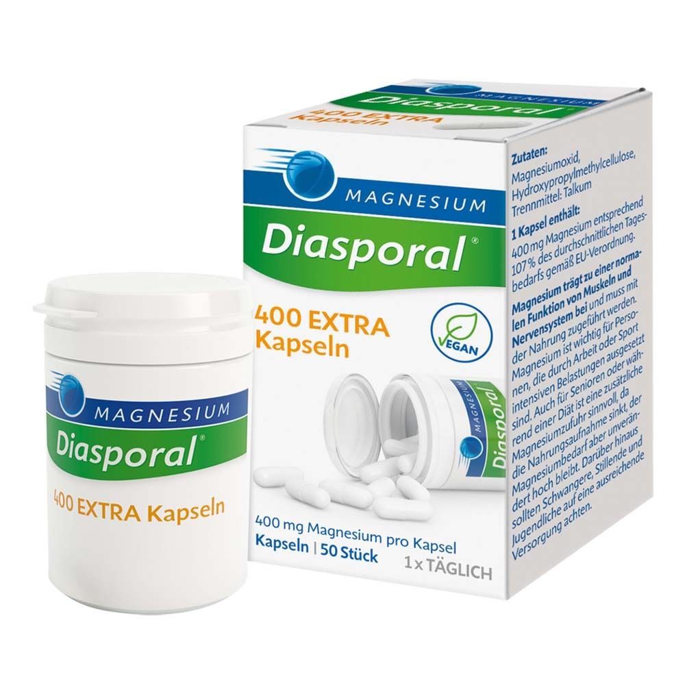 Magnesium Diasporal 400 Extra Kapseln