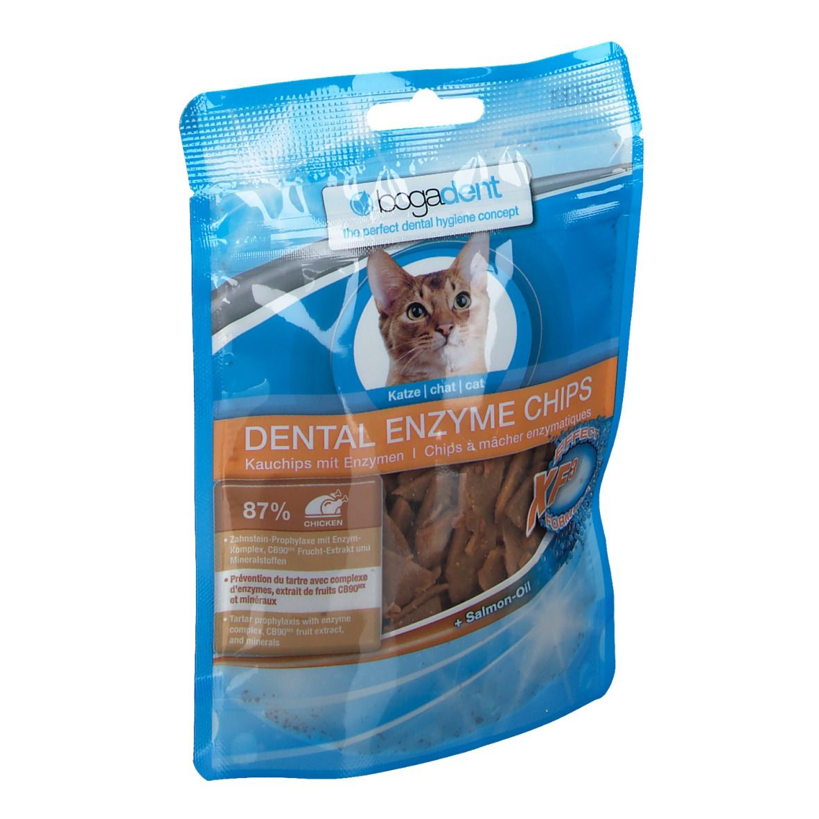 bogadent Dental Enzyme Chips Huhn für Katzen