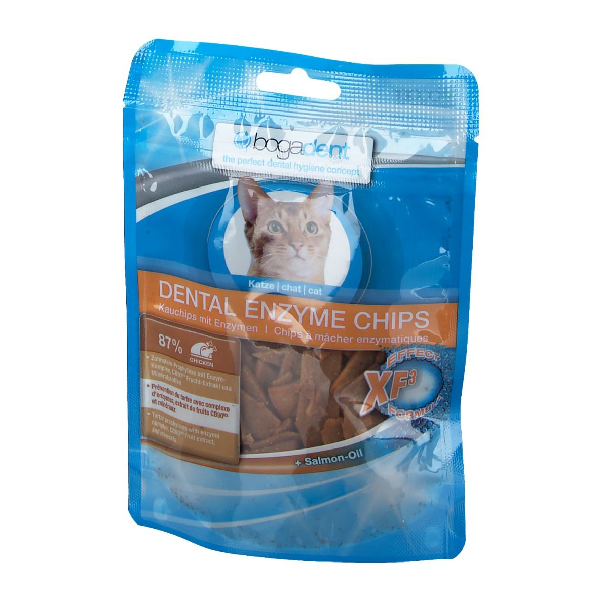 bogadent Dental Enzyme Chips Huhn für Katzen