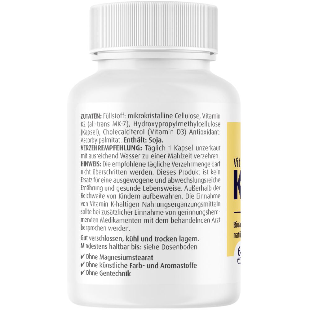 Vitamin K2 Menaq7 Kapseln 60 St