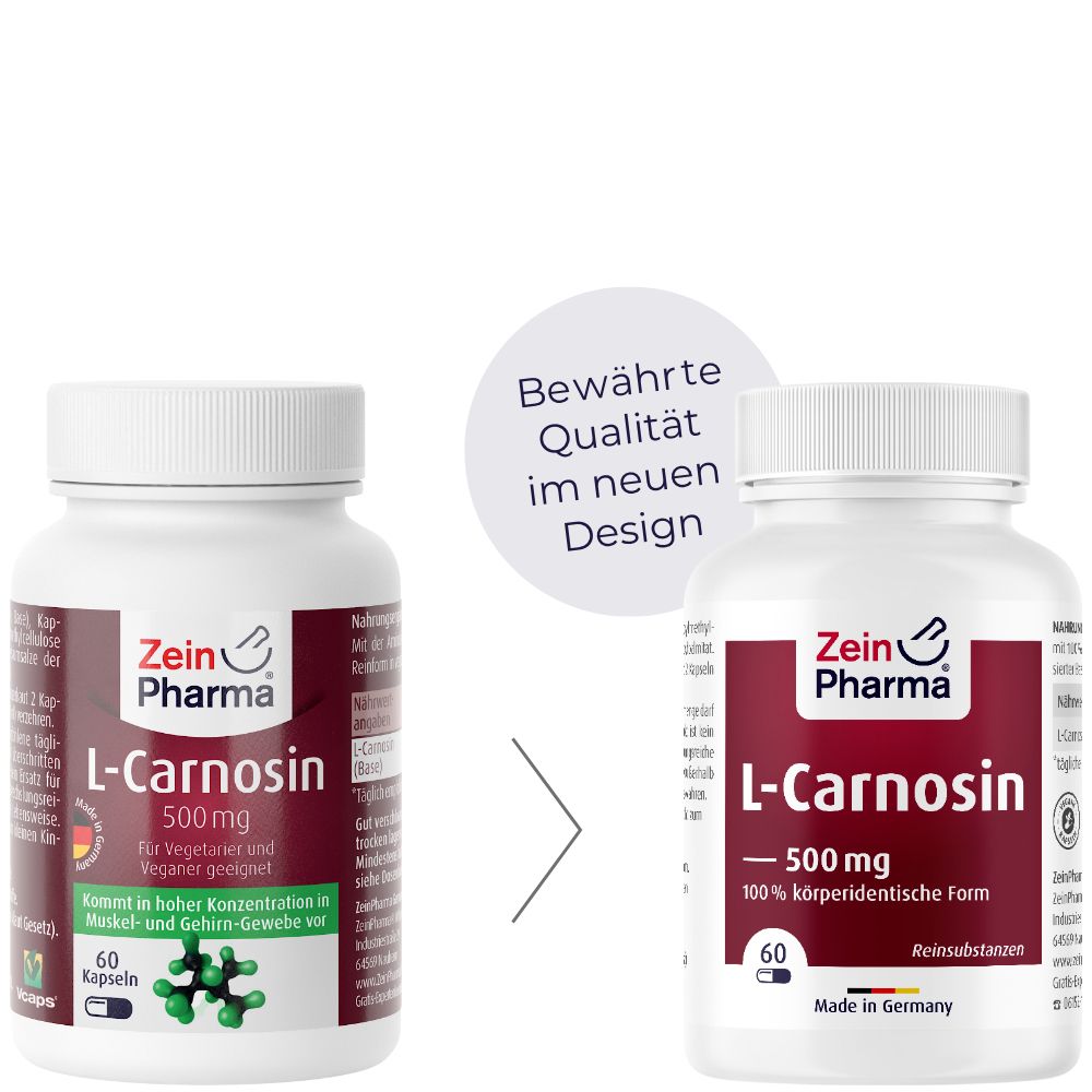 ZeinPharma® L Carnosin Kapseln 500 mg