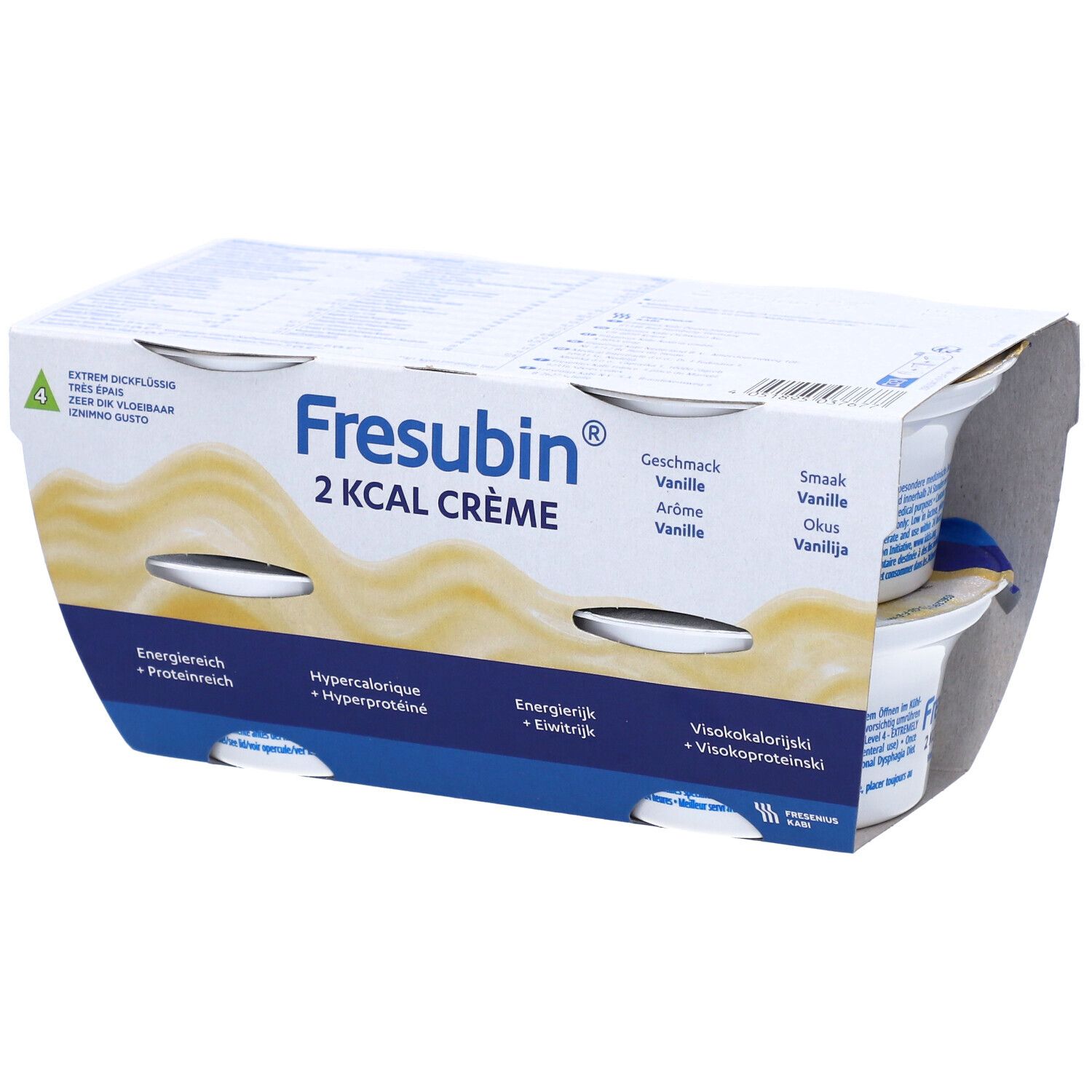 Fresubin 2 kcal Creme Vanille | eiweißreicher Pudding bei Schluckstörungen & Dysphagie