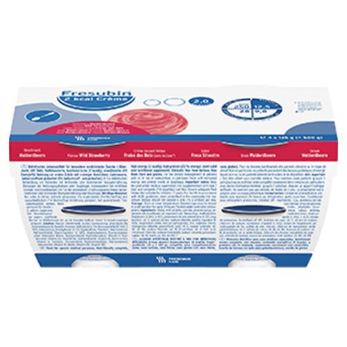 Fresubin 2 kcal Creme Walderdbeere im Becher 24x125 g Flüssigkeit