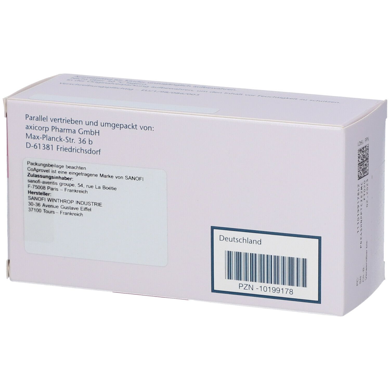 CO APROVEL® 150 mg/12,5 mg
