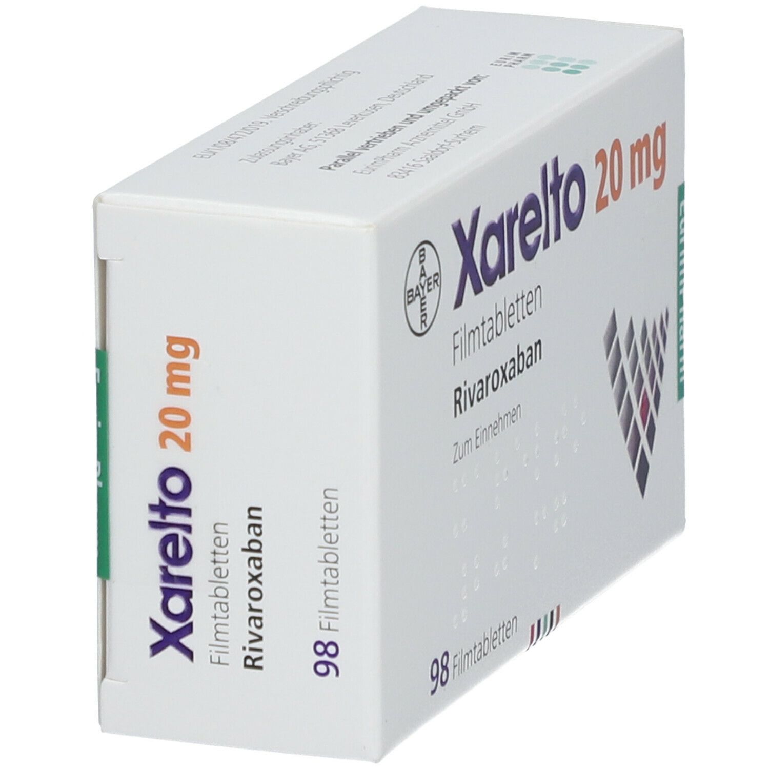 Xarelto 20 mg Filmtabletten 98 St