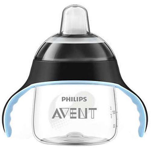 Philips® AVENT Becher mit Trinkschnabel schwarz 200 ml
