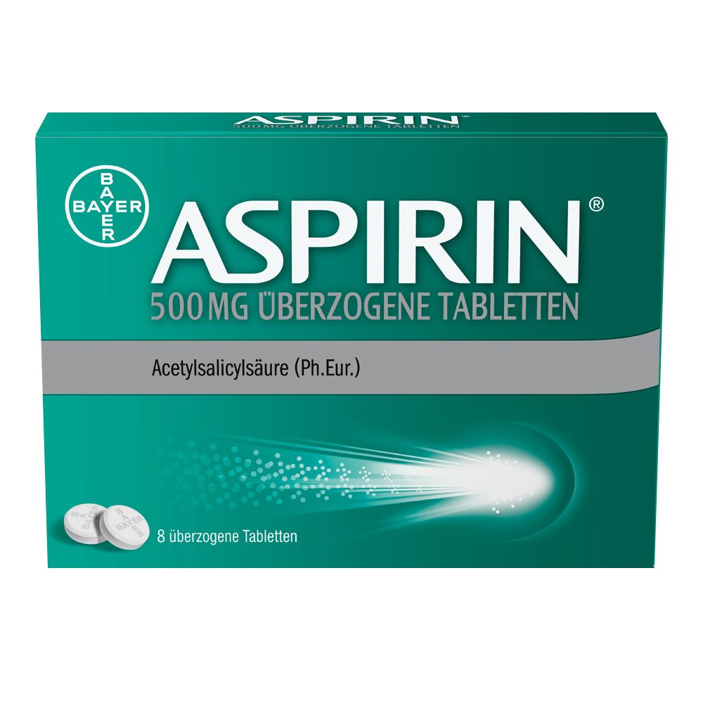 Aspirin® 500 mg überzogene Tabletten