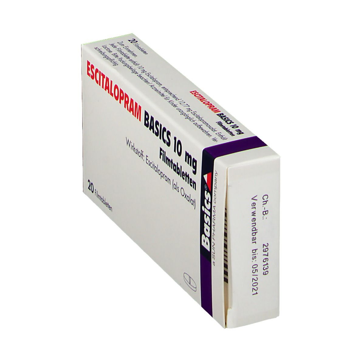 ESCITALOPRAM BASICS 10 mg