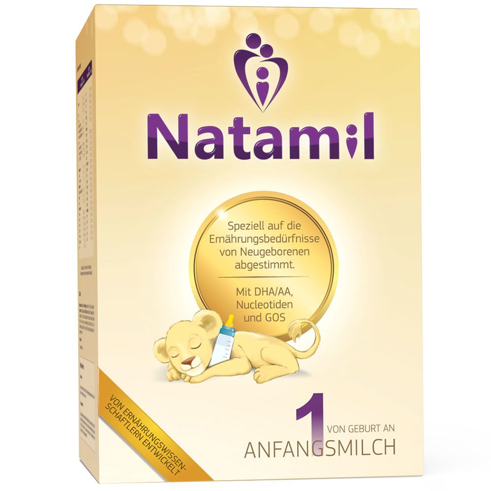 Natamil 1 Anfangsmilch von Geburt an