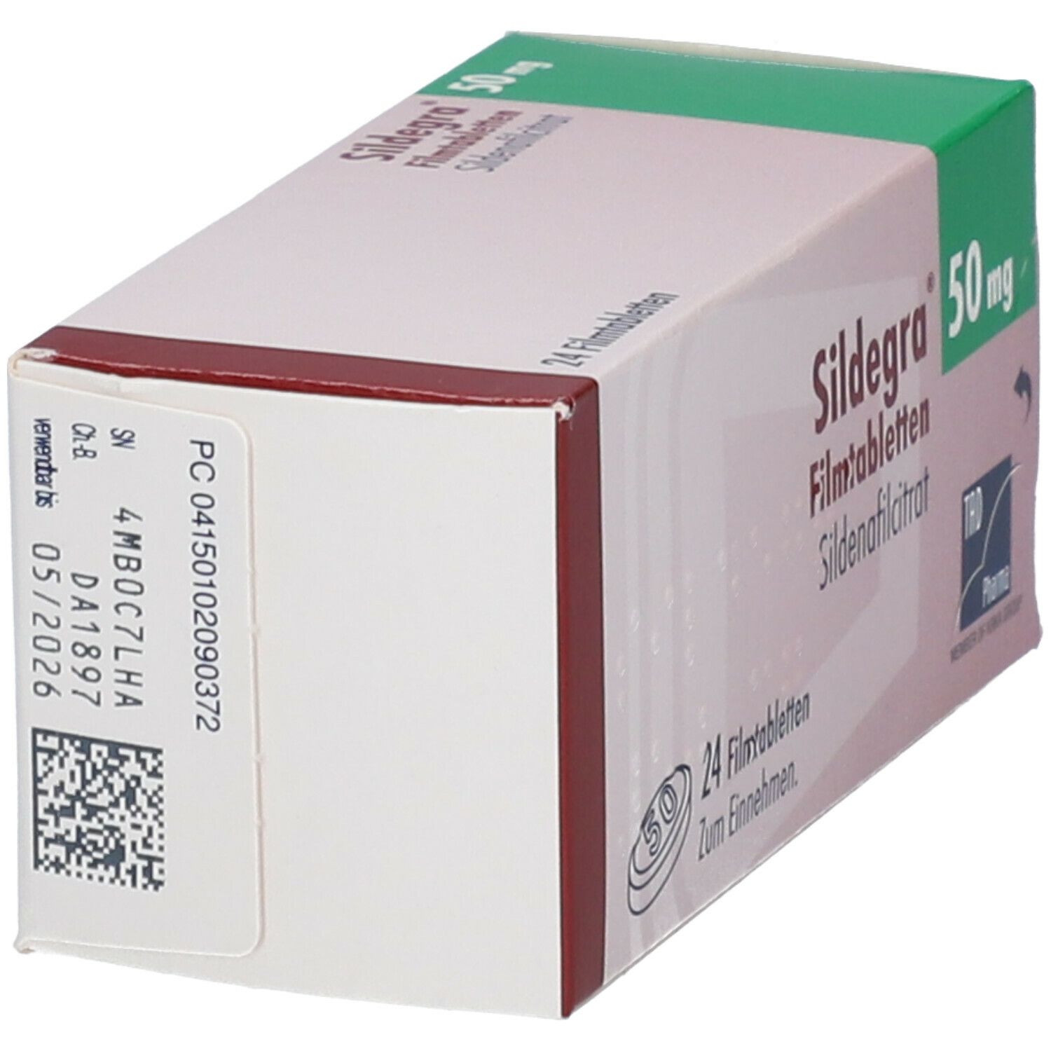 Sildegra 50 mg Filmtabletten 24 St