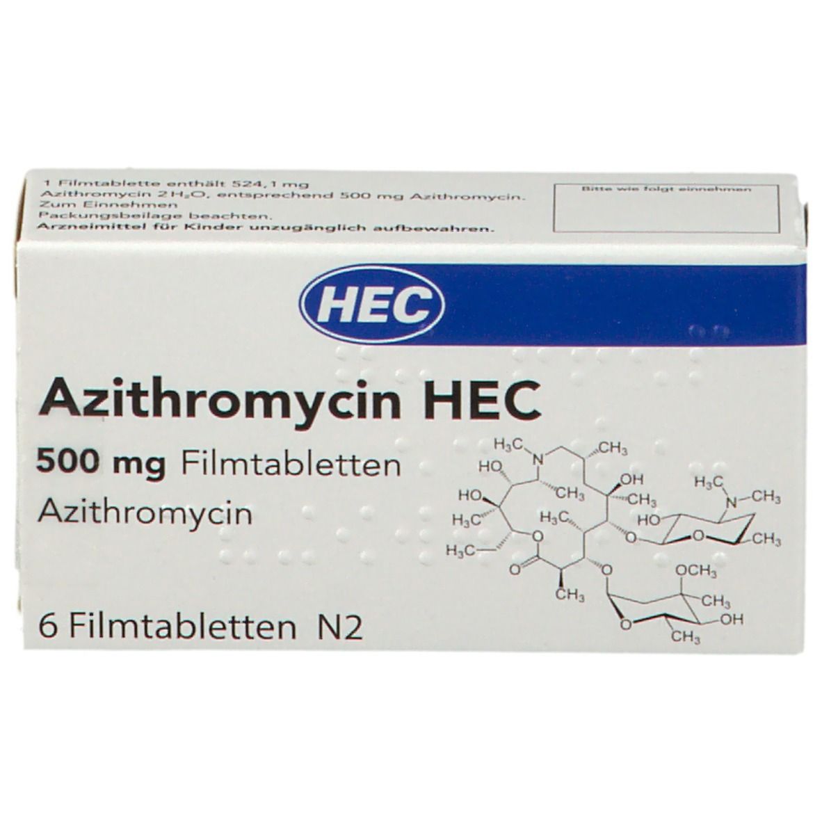 Azithromycin HEC 500 mg