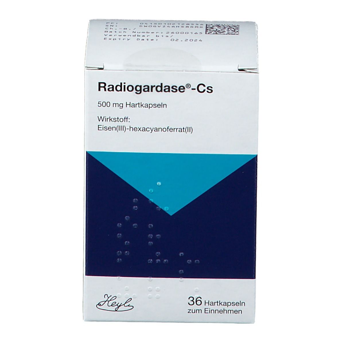 Radiogardase®-Cs 500 mg