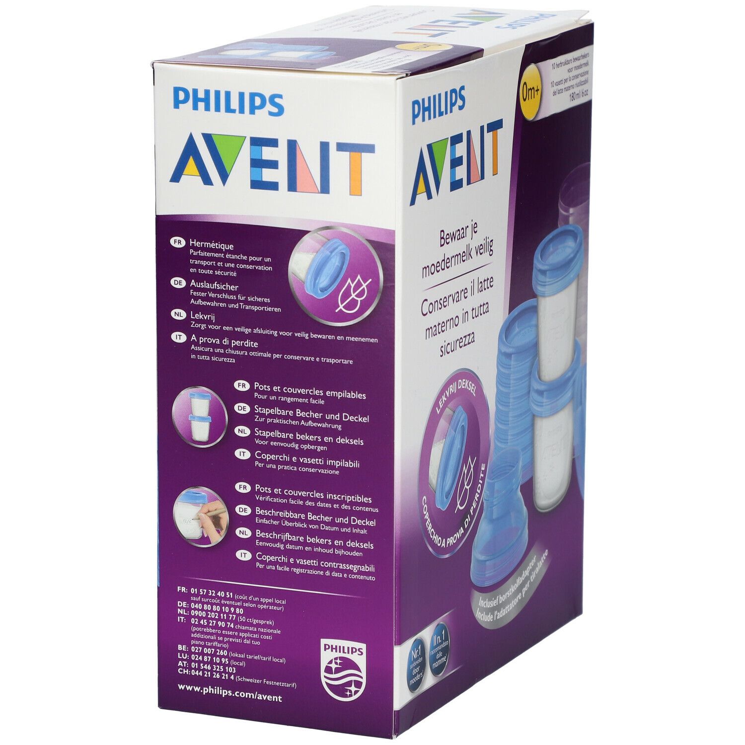Philips® AVENT Aufbewahrungssystem für Muttermilch