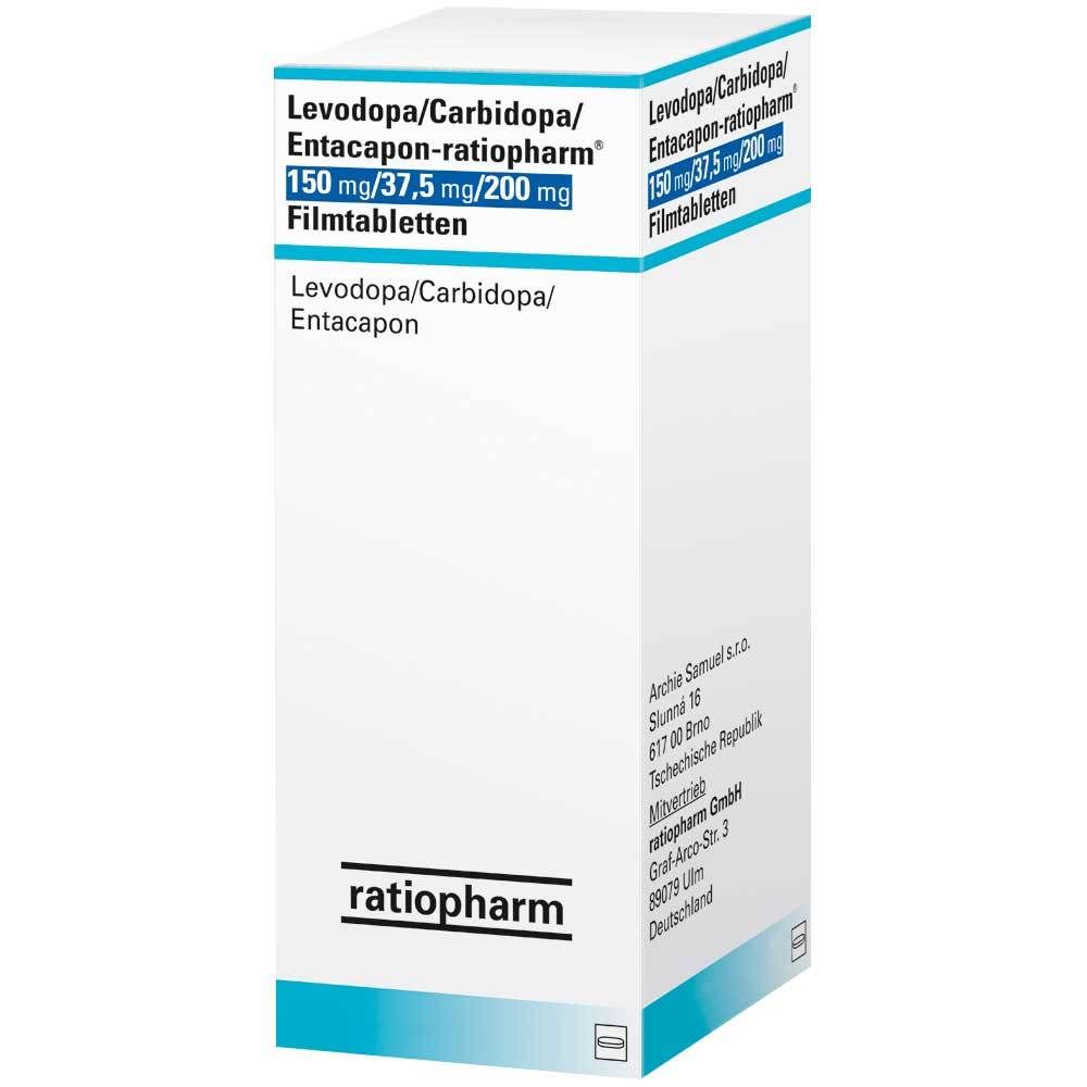 Levodopa/Carbidopa/Entacapon-ratiopharm® 150 mg/37,5 mg/200 mg
