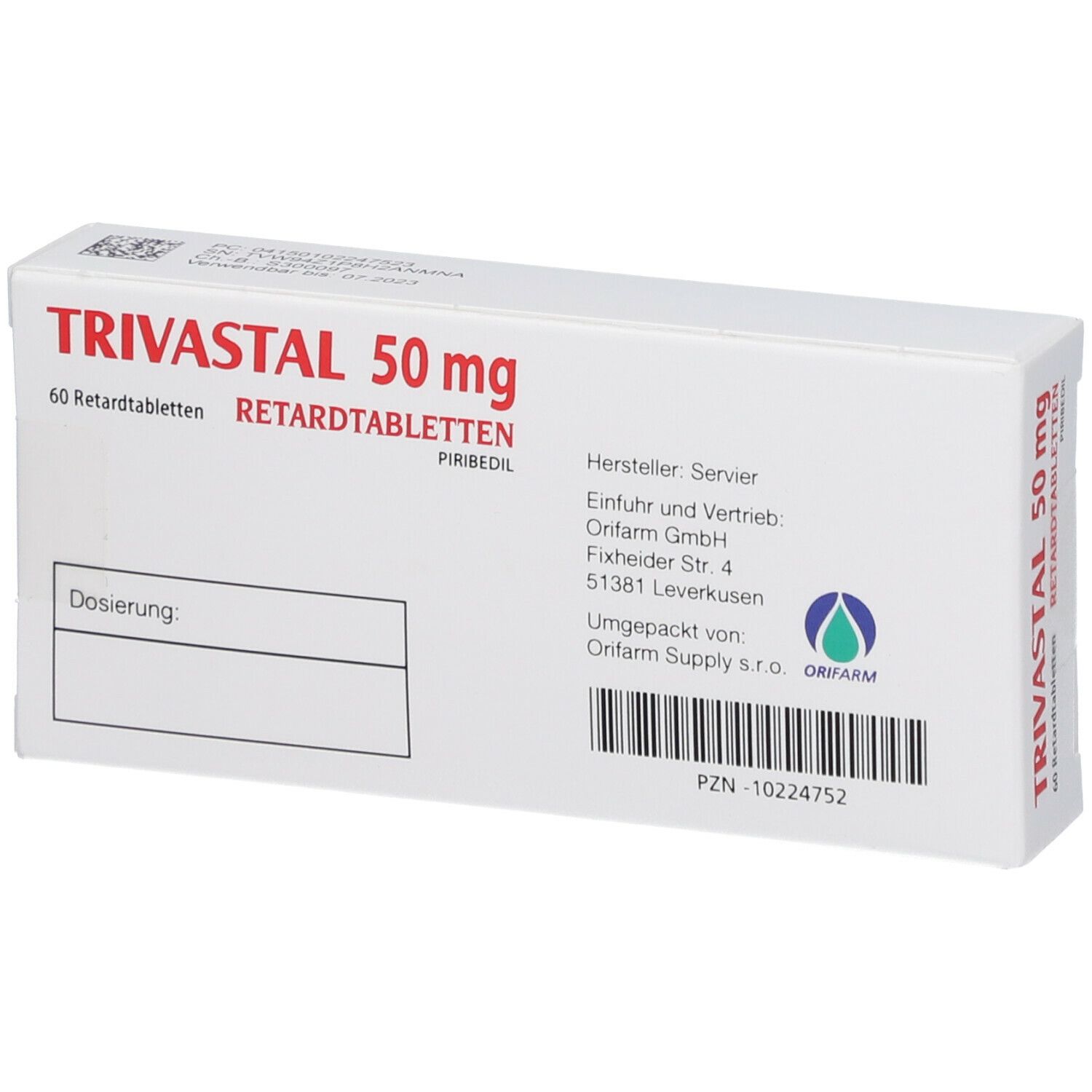 Trivastal 50 mg Retard