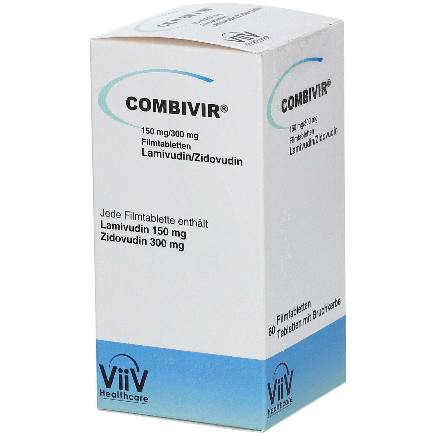 Combivir 150 mg/300 mg Filmtabletten 60 St