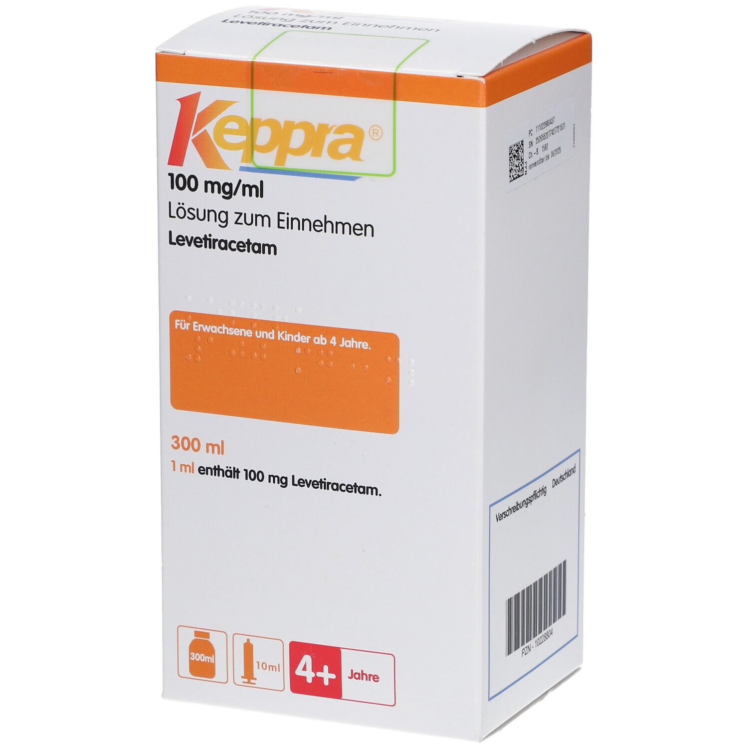 Keppra 100 mg/ml