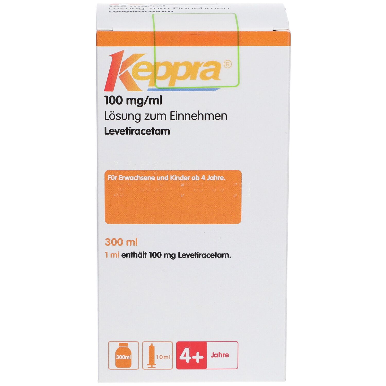 Keppra 100 mg/ml