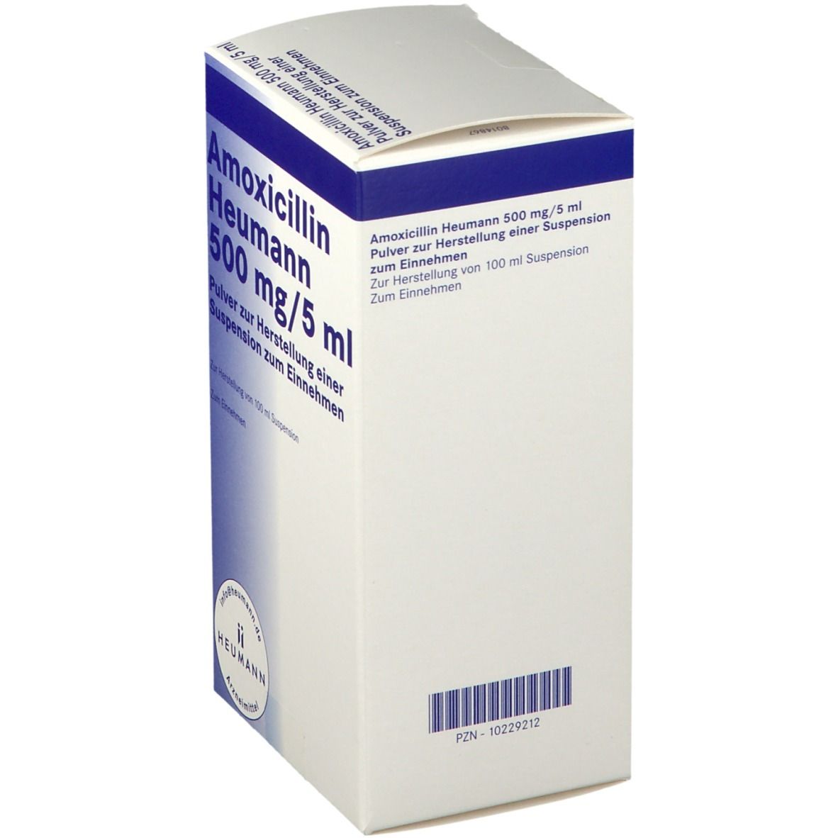 Amoxicillin Heumann 500 mg/5 ml