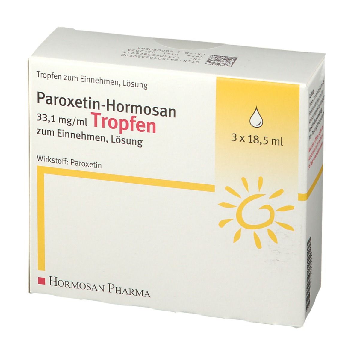 Paroxetin-Hormosan 33,1 mg/ml