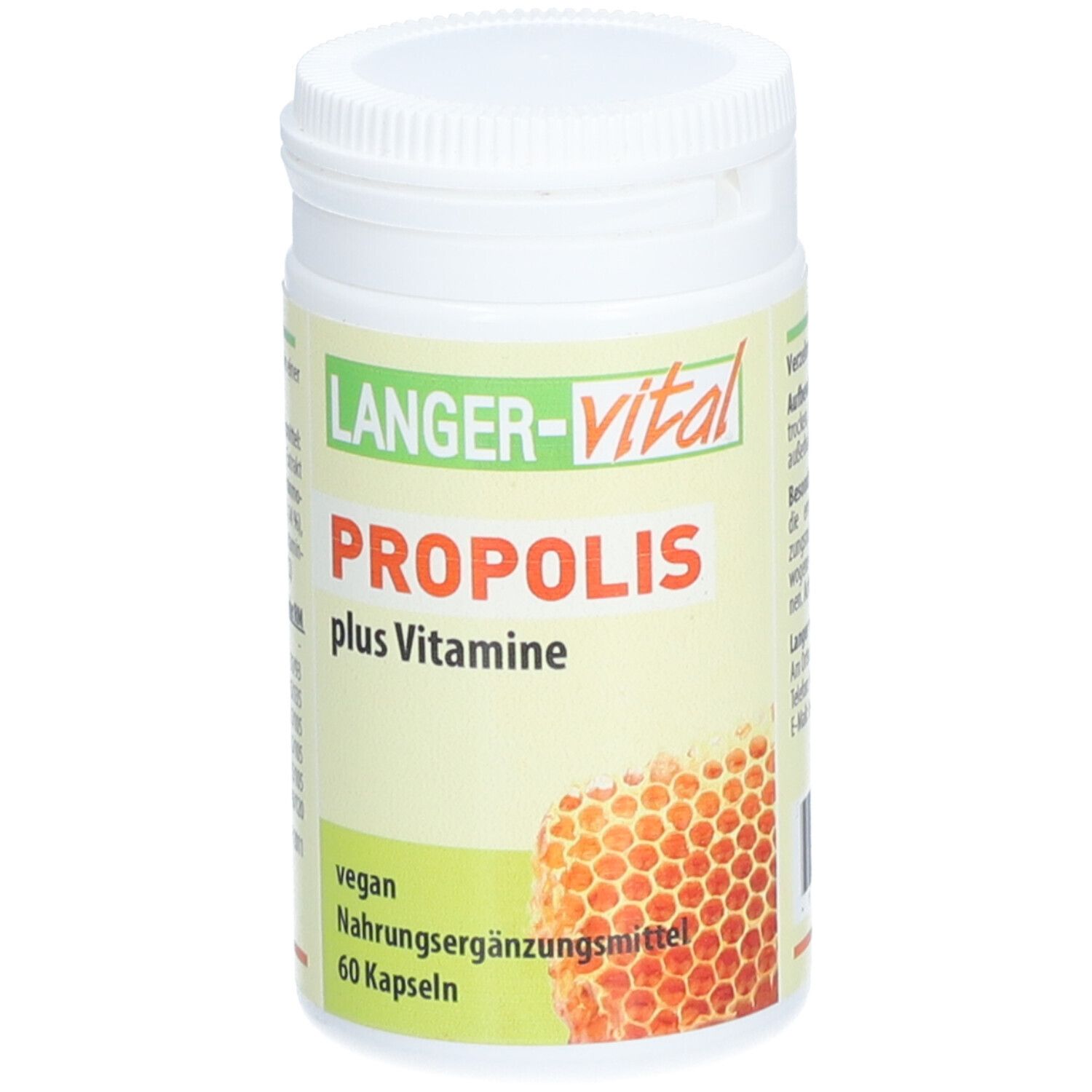 Propolis 255 mg pro Tag plus Vitamine Kapseln