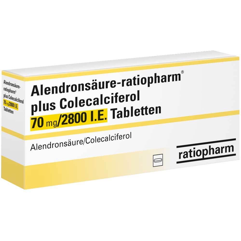 Alendronsäure-ratiopharm® plus Colecalciferol 70 mg/2800 I.E.