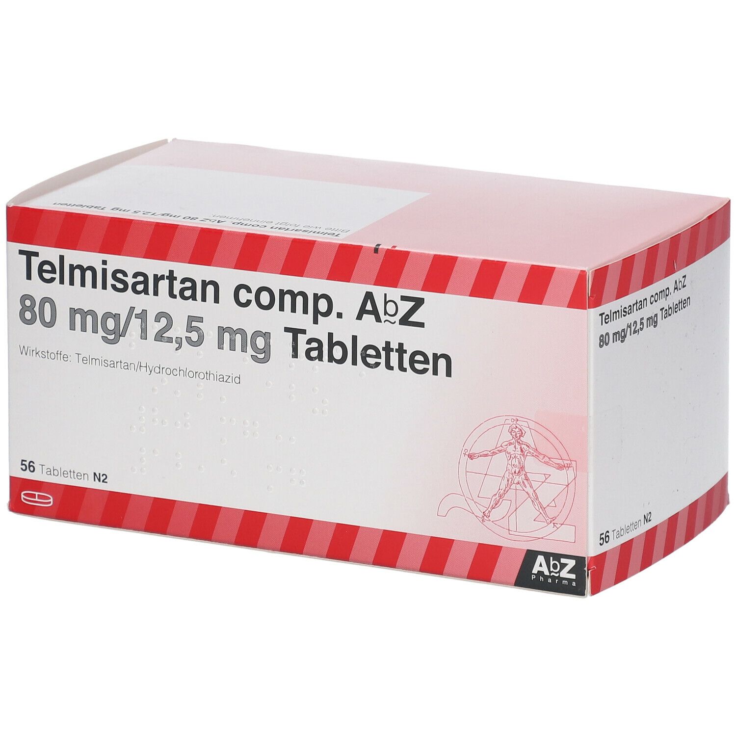 Telmisartan comp. AbZ 80 mg/12,5 mg