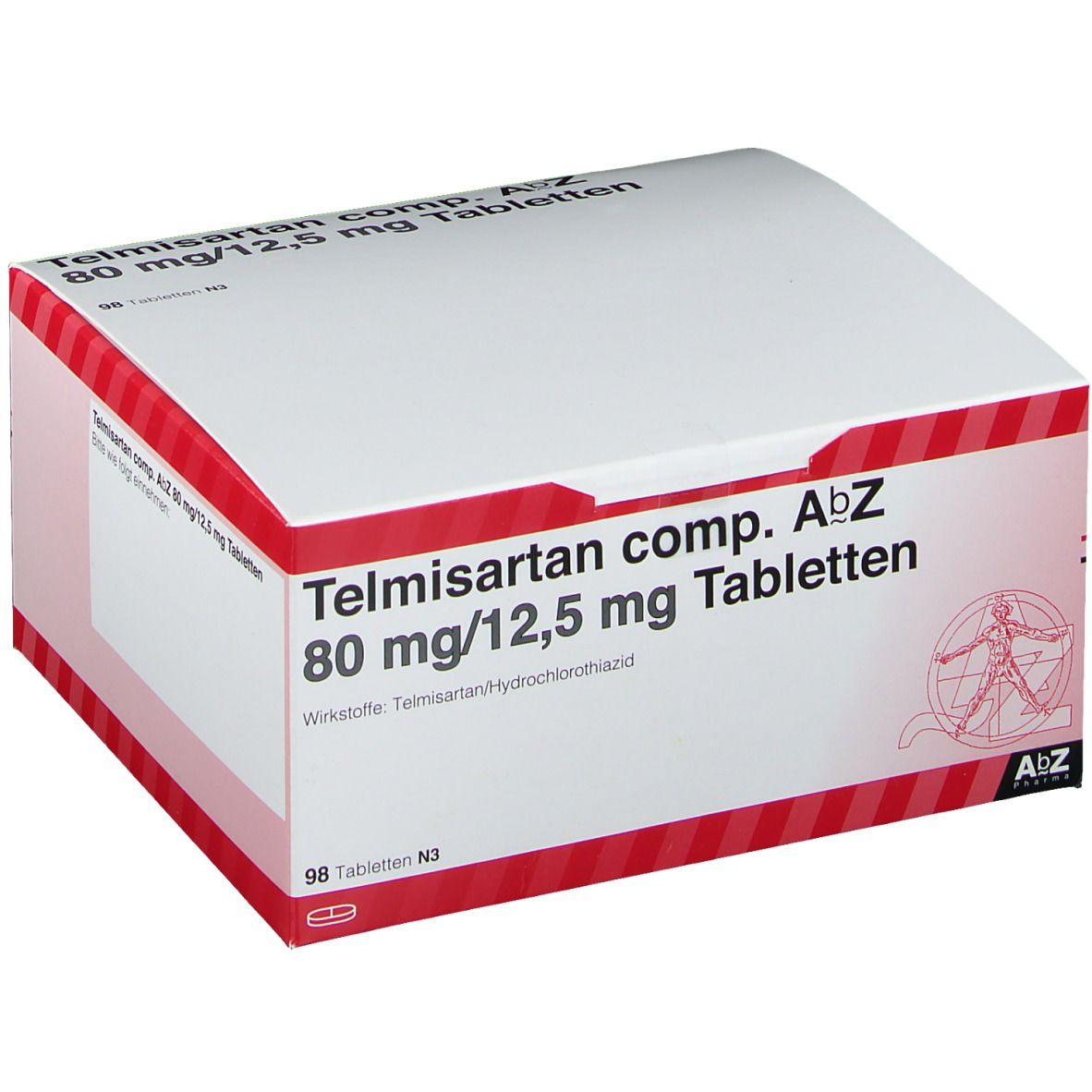 Telmisartan comp. AbZ 80 mg/12,5 mg