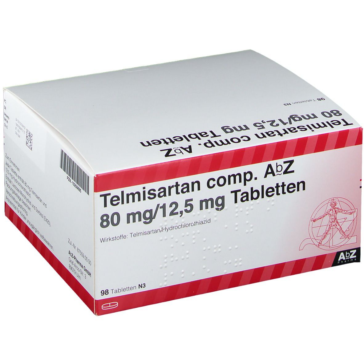 Telmisartan comp. AbZ 80 mg/12,5 mg