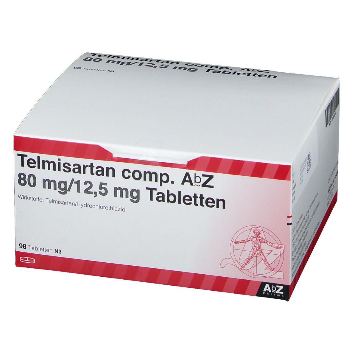 Telmisartan comp. AbZ 80 mg/12,5 mg
