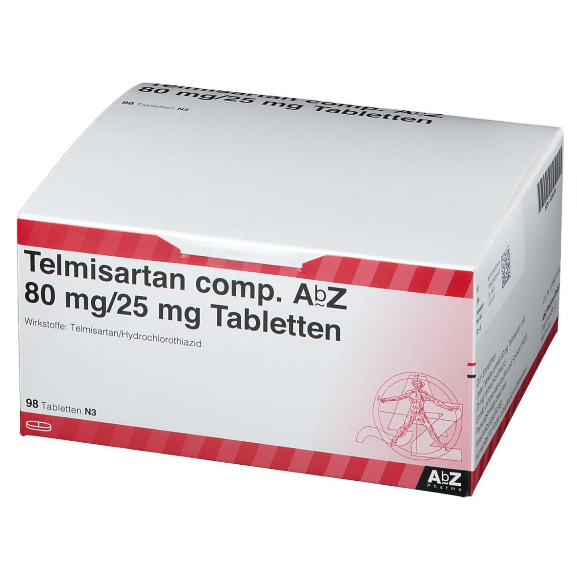 Telmisartan comp. AbZ 80 mg/25 mg