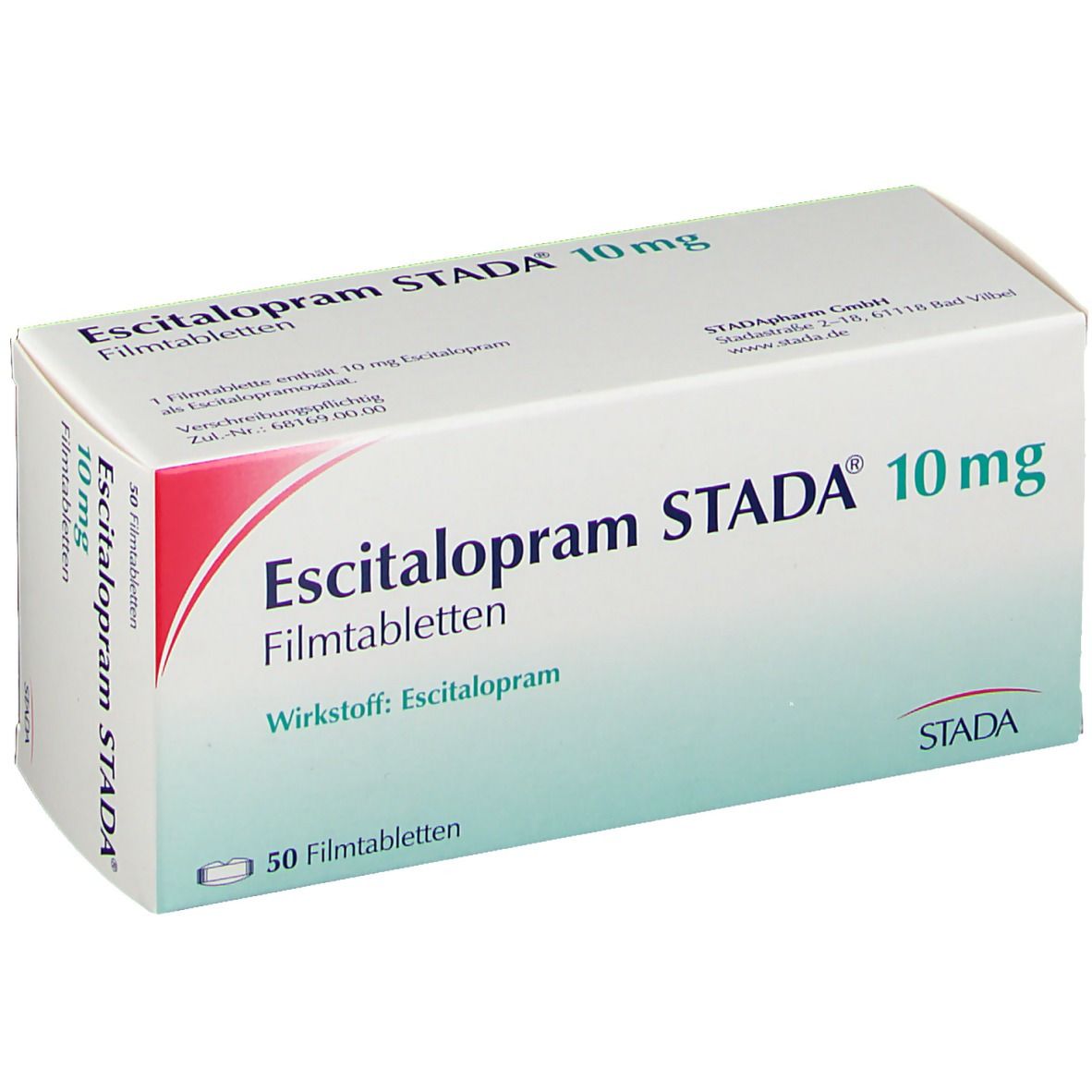 Escitalopram STADA® 10 mg 50 St mit dem E-Rezept kaufen - Shop Apotheke