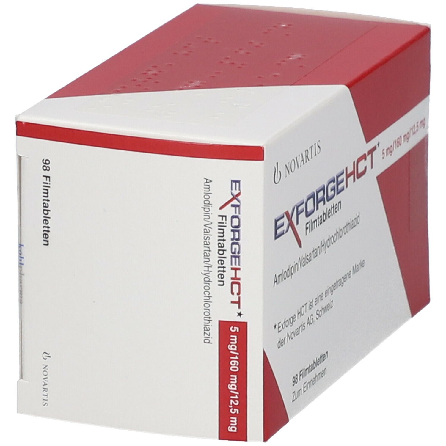 Exforge HCT 5 mg/160 mg/12,5 mg Filmtabletten 98 St