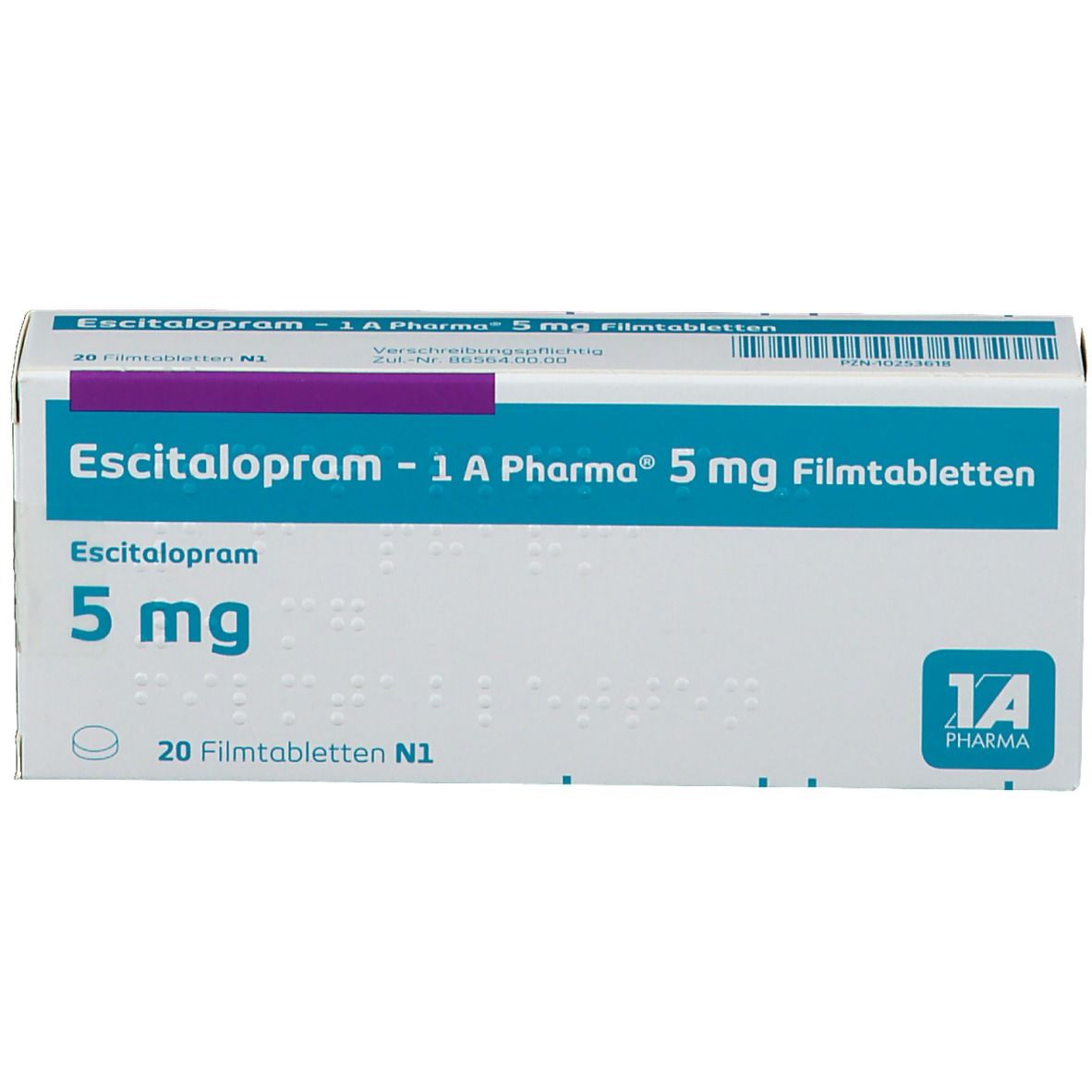 Escitalopram 1A Pharma® 5Mg