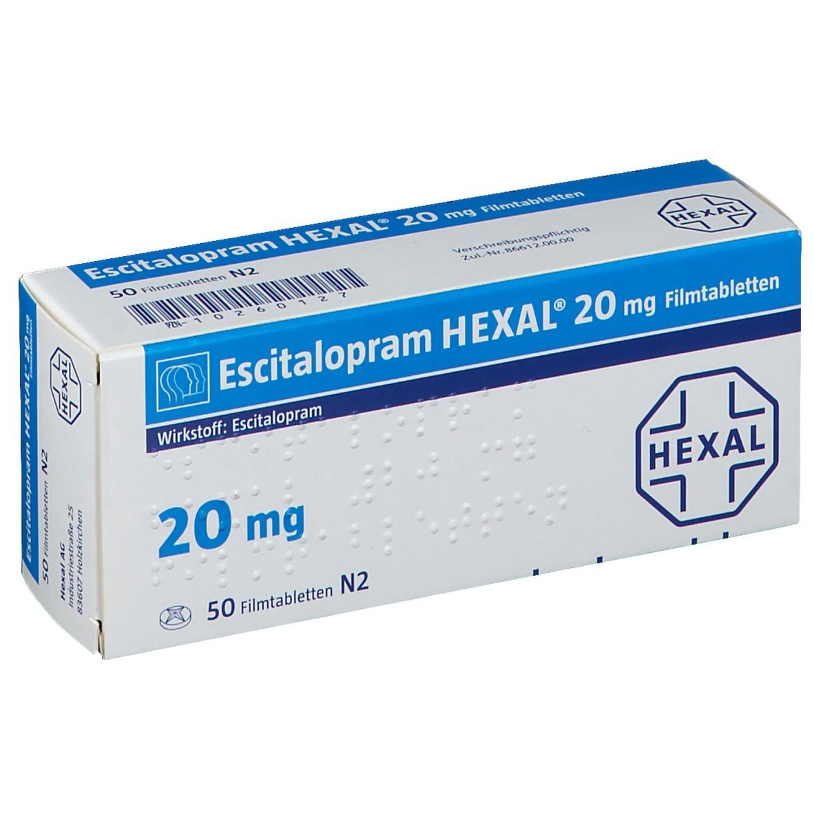 Escitalopram HEXAL® 20 mg Filmtabletten