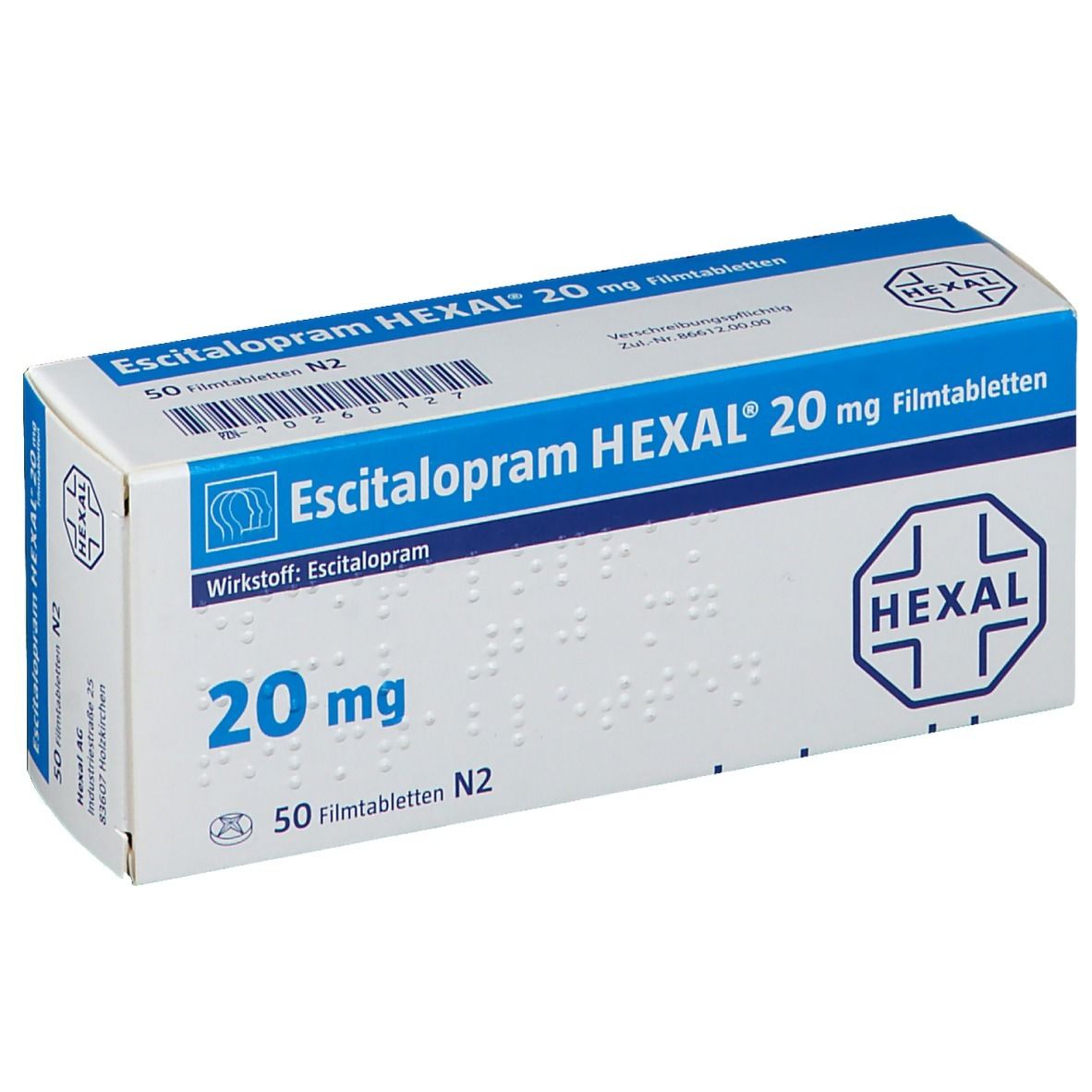 Escitalopram HEXAL® 20 mg Filmtabletten