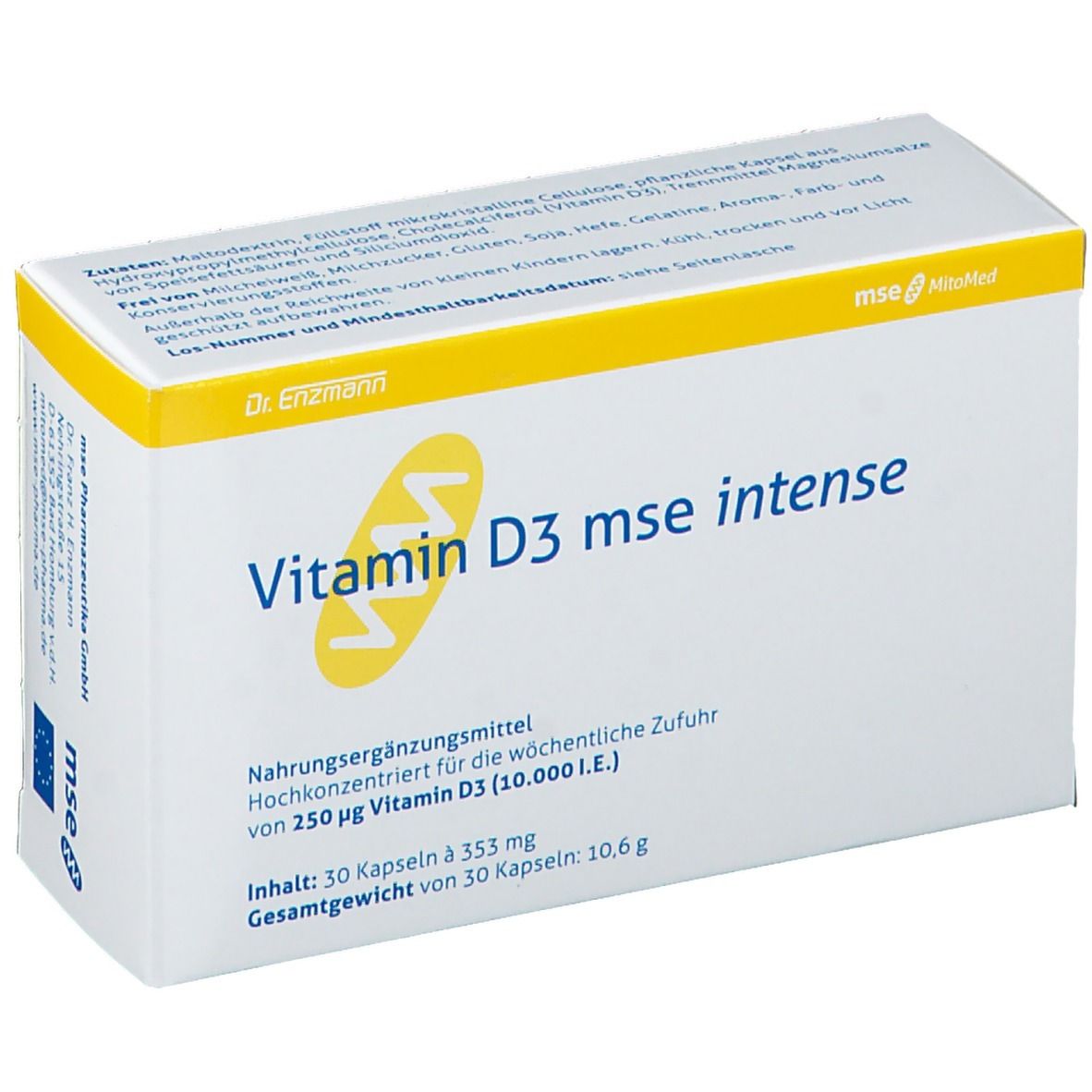 Vitamin D3 Mse intense Kapseln