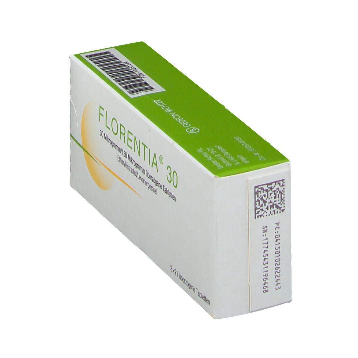 Florentia 30 Mikrogramm/150 Mikrogramm üb.Tab. 63 St Überzogene Tabletten