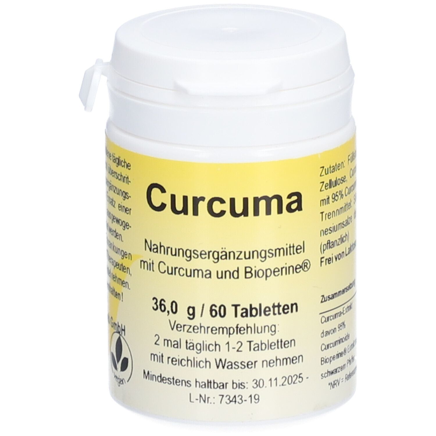 Curcuma Tabletten 60 St