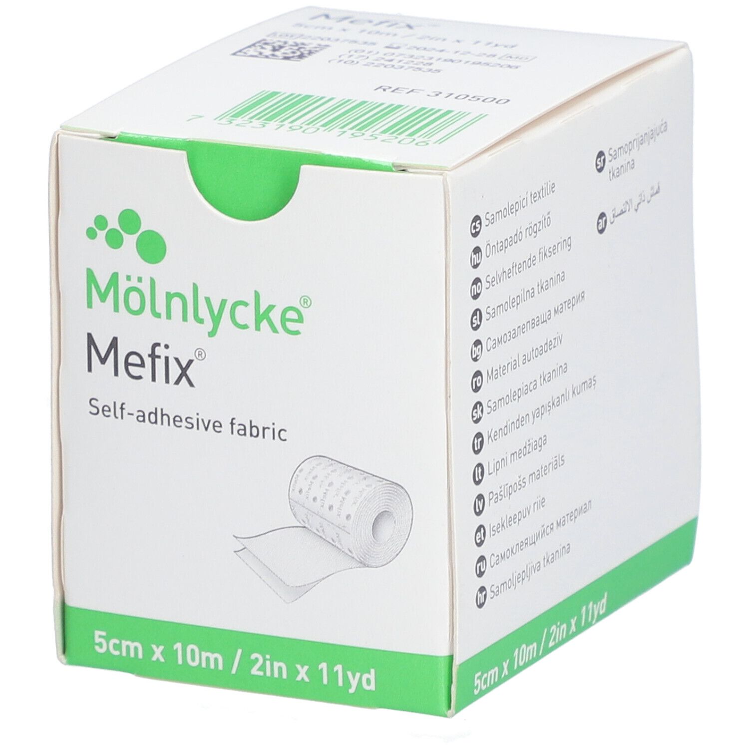 Mölnycke® Mefix Fixationsvlies Rolle - 5 cm x 10 m 1 St - Shop Apotheke