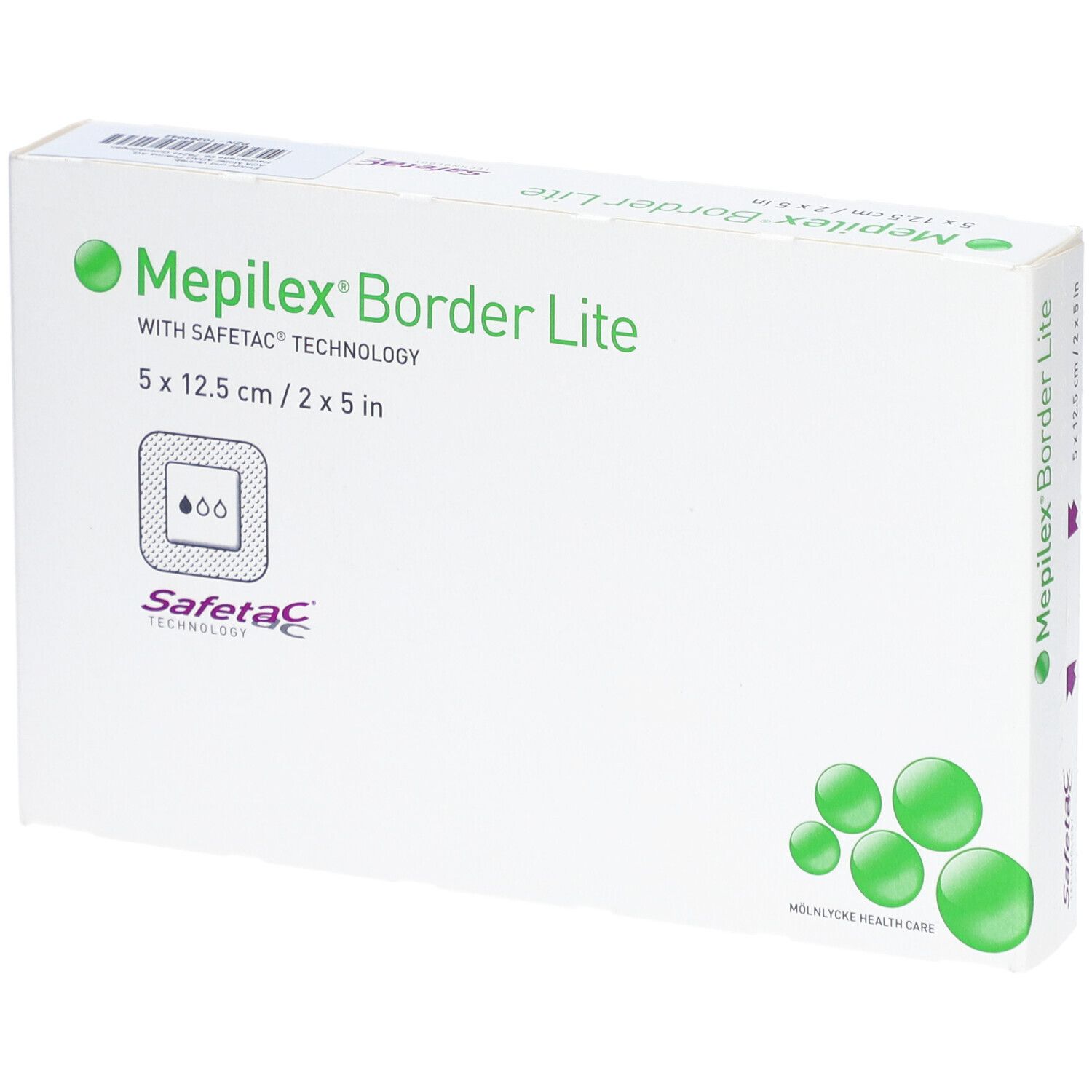 Mepilex Border Lite Schaumverb.5x12,5 cm steril 5 St Verband