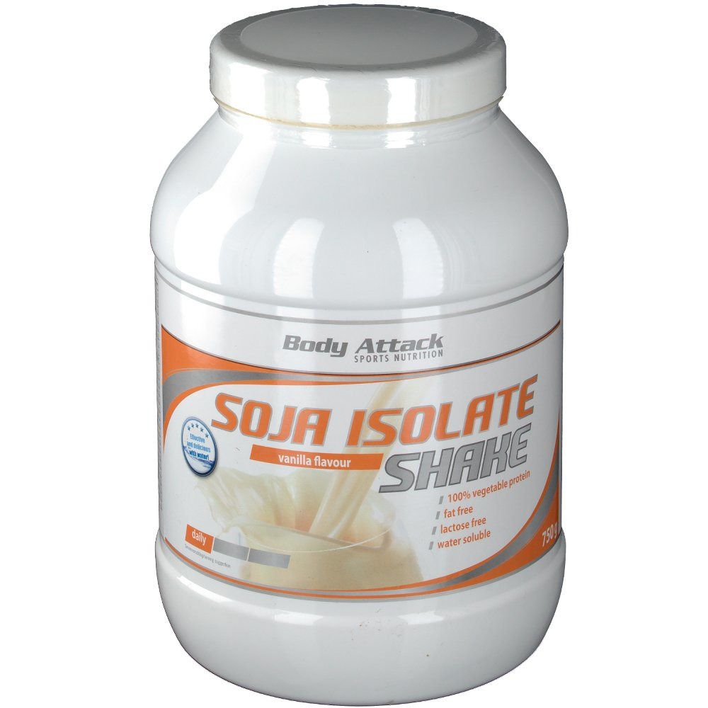 Body Attack Soja Isolate Shake Vanille