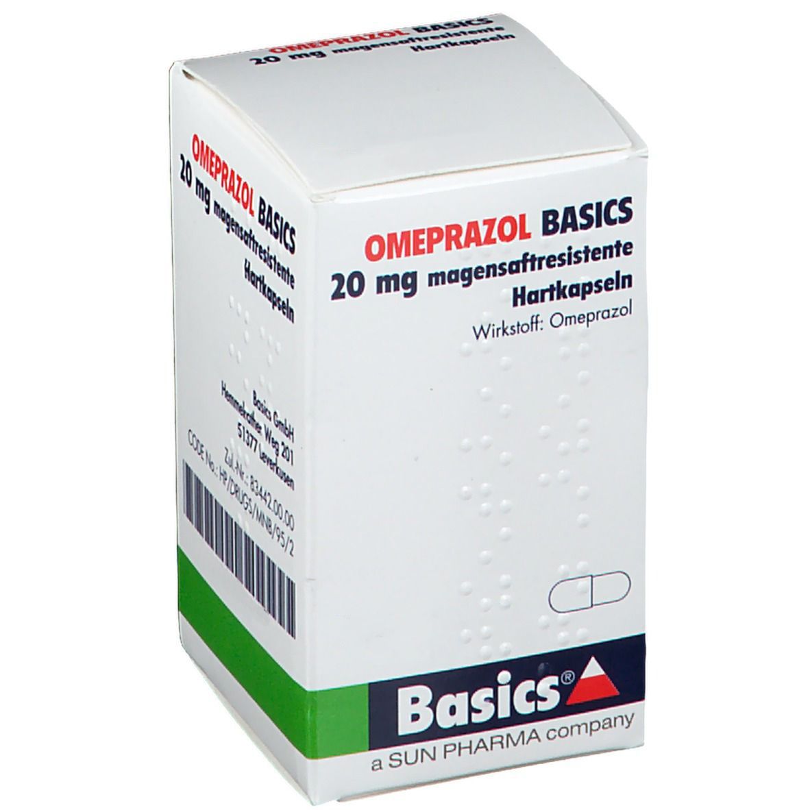 OMEPRAZOL BASICS 20 mg