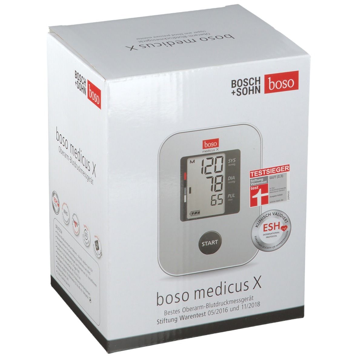 boso medicus X Blutdruckmessgerät