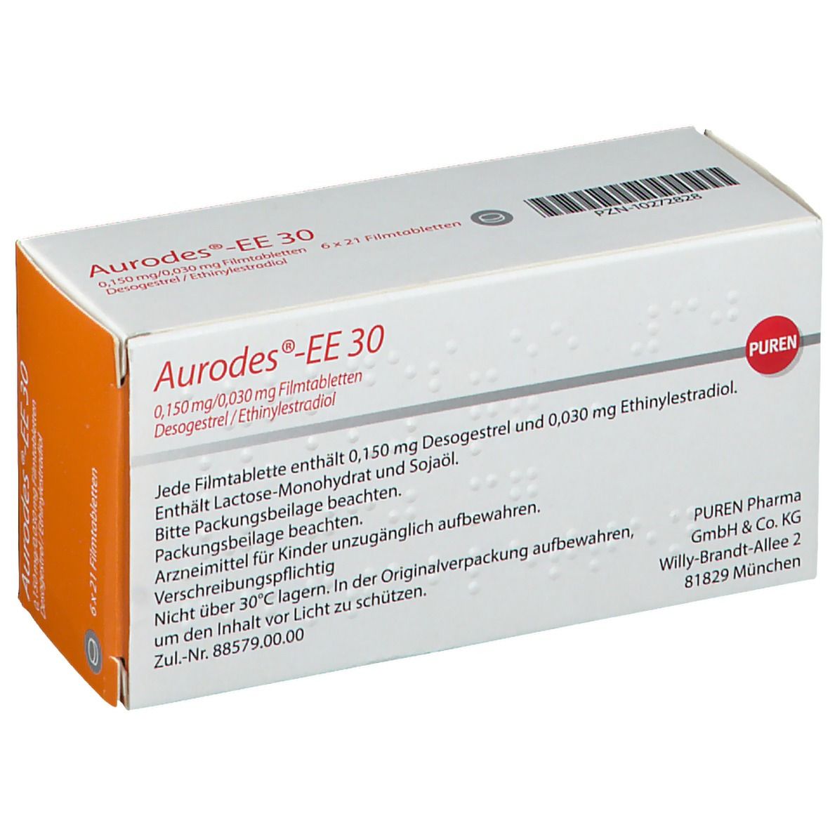 Aurodes®-EE 30 0,150 mg/0,030 mg